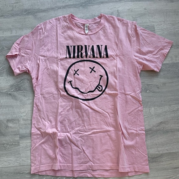 Oversized Nirvana Graphic T-shirt - Picture 1 of 1